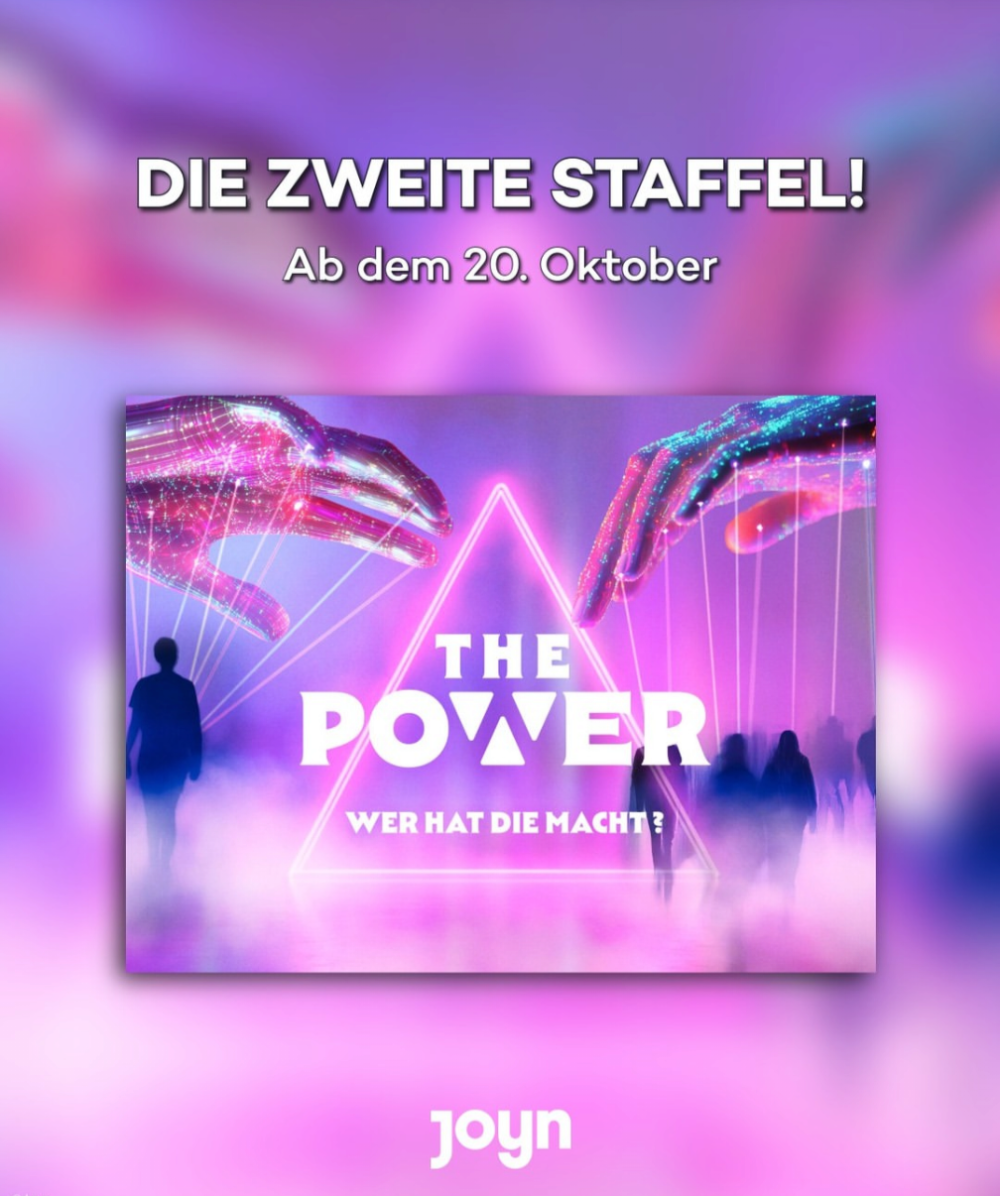 „The Power“ geht weiter: Joyn kündigt zweite Staffel mit 50 neuen Folgen an