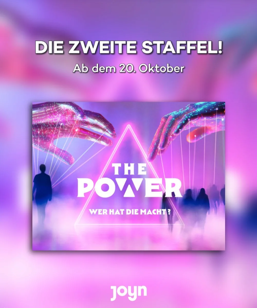 „The Power“ geht weiter: Joyn kündigt zweite Staffel mit 50 neuen Folgen an