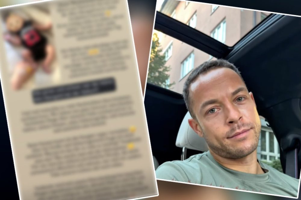 Andrej Mangold verteidigt die Privatsphäre seines neugeborenen Sohnes