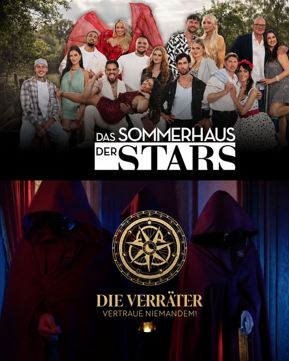 Streaming-Boom für Die Verräter und Sommerhaus der Stars