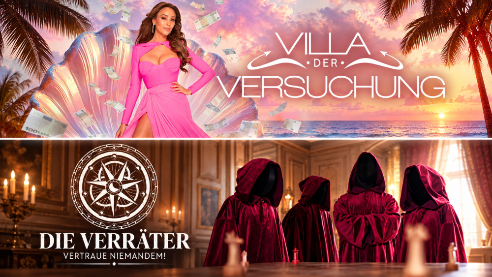 Reality-Quoten im Wandel: „Die Verräter“ und „Villa der Versuchung“ gewinnen im Streaming massiv dazu
