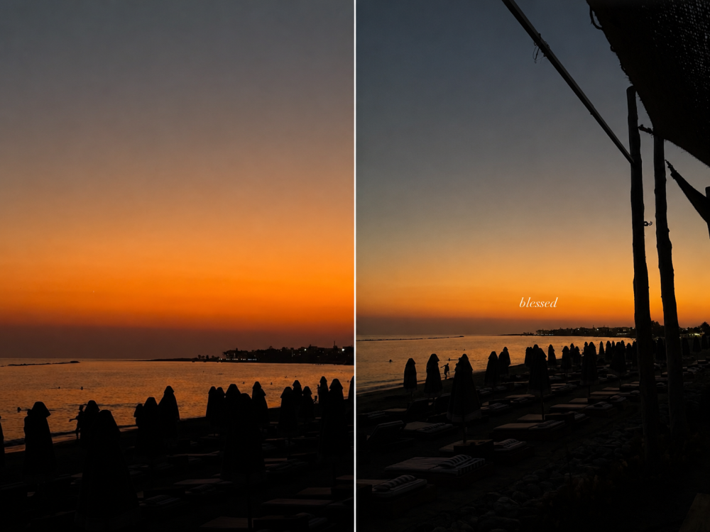 Gemeinsamer Sonnenuntergang
