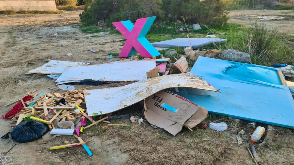 „Match my Ex“-Kulissen nach Dreharbeiten auf Kreta in der Natur zurückgelassen