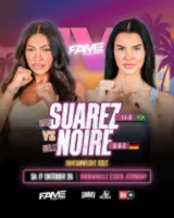 Hati Suarez boxt bei „Fame Fighting“ gegen Nelly Noire