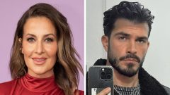 Moderatorin Charlotte Engelhardt suchte nach Sendungsende das Gespräch