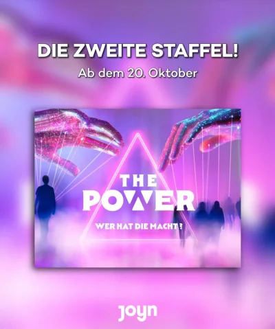 „The Power“ geht weiter: Joyn kündigt zweite Staffel mit 50 neuen Folgen an