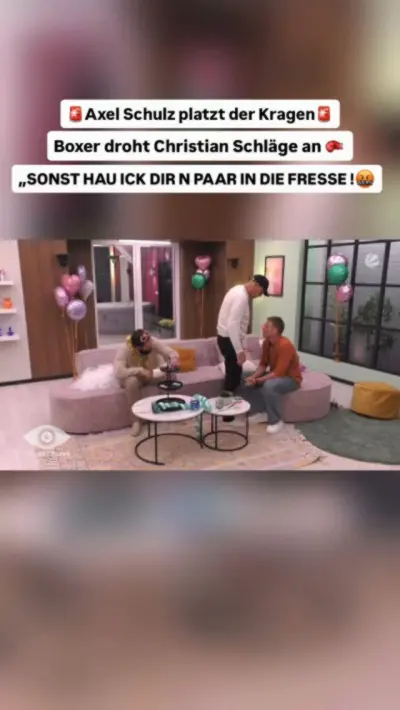 Absprache-Verdacht bei „Promi Big Brother“: Axel Schulz droht Christian Lell mit Schlägen