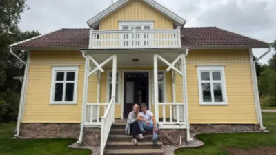 Isabel Edvardsson verlässt Enge für idyllisches schwedisches Holzhaus