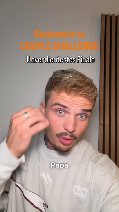 „Unverdientestes Finale überhaupt“: Brian Gamlien kritisiert Finalisten von „#CoupleChallenge“