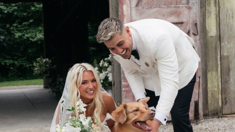 Lucie Donlan und Luke Mabbott teilen besondere Hochzeitserinnerungen