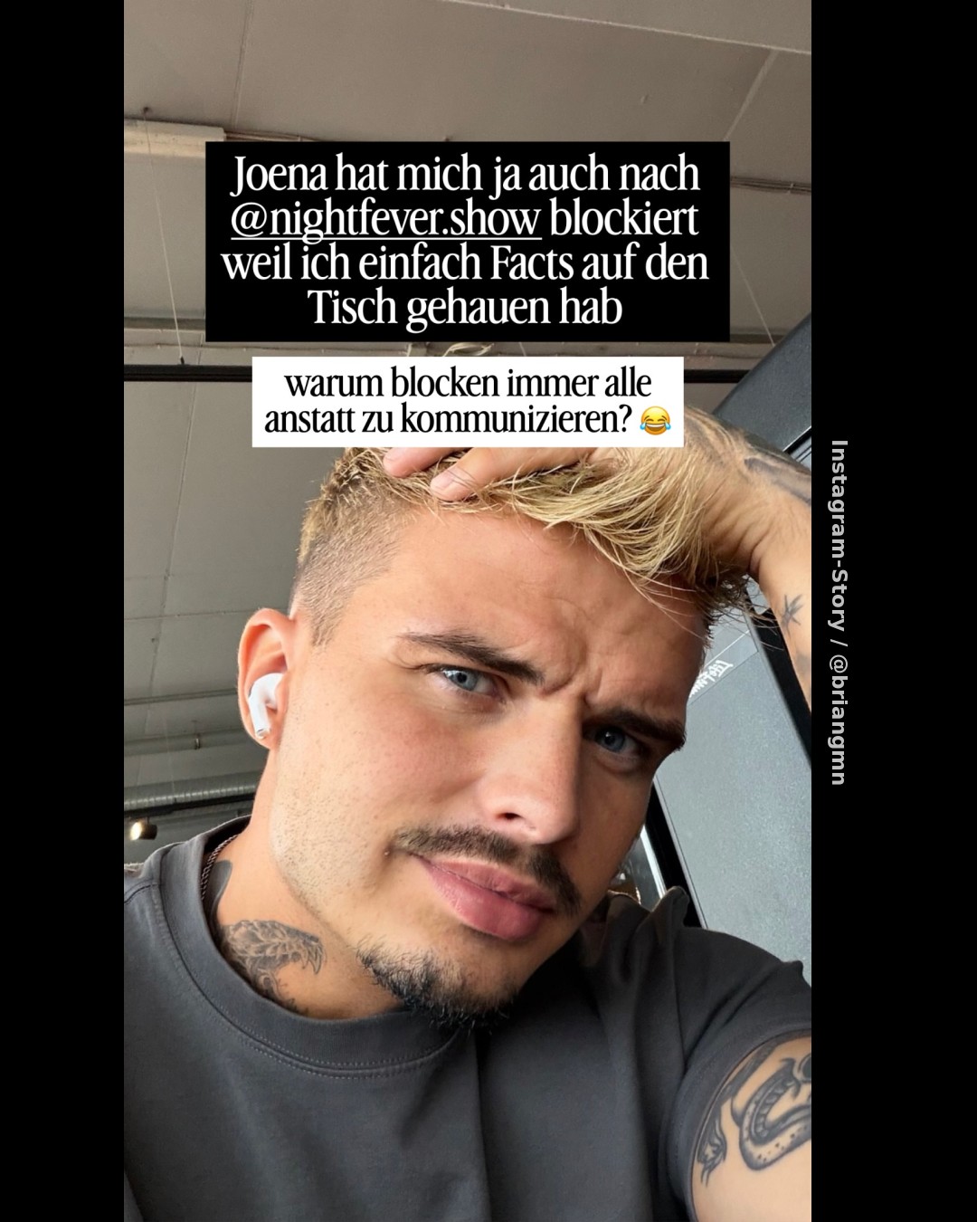 Von beiden Ex-Flirts blockiert! Brian packt über Korb für Jenny Grassl aus und stichelt gegen Joena