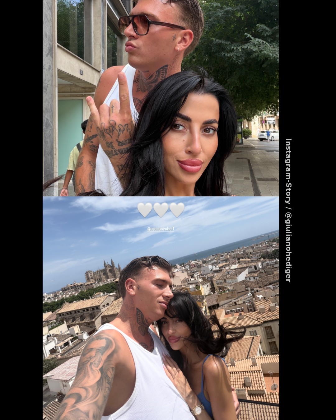 Giuliano Hediger und Asena Neuhoff sind kein Paar geworden