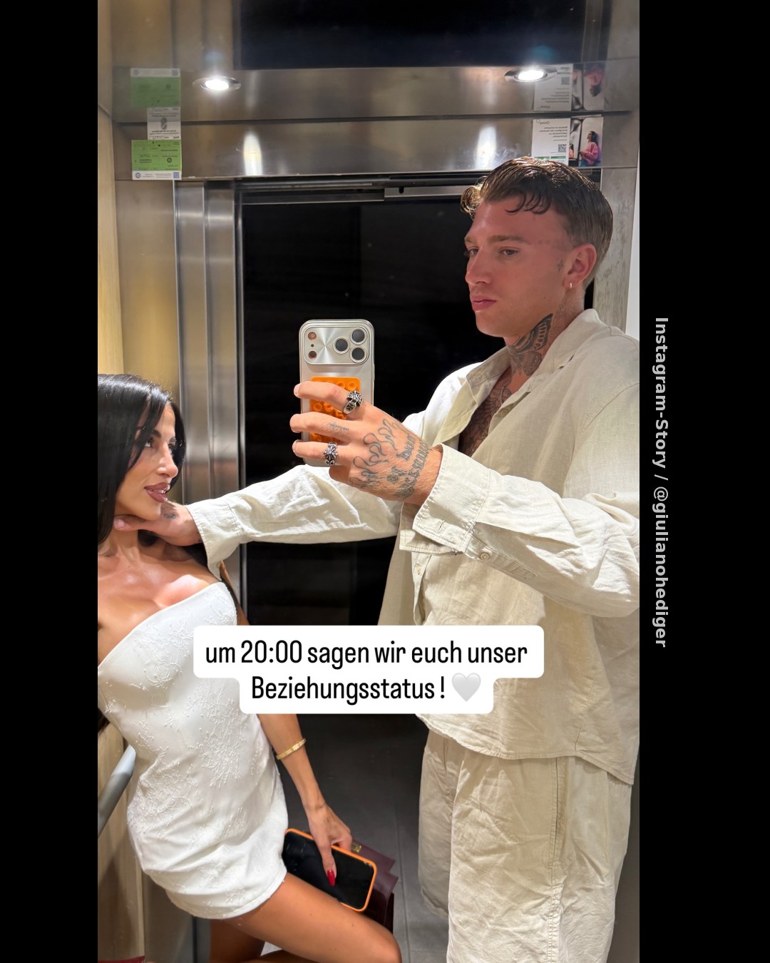 Giuliano Hediger und Asena Neuhoff sind kein Paar geworden