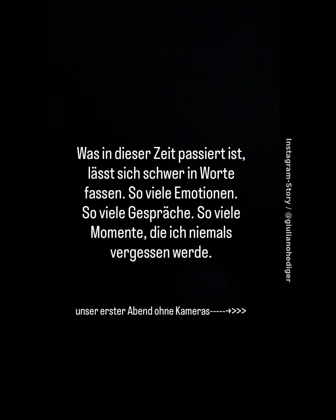 Giuliano Hediger und Asena Neuhoff sind kein Paar geworden
