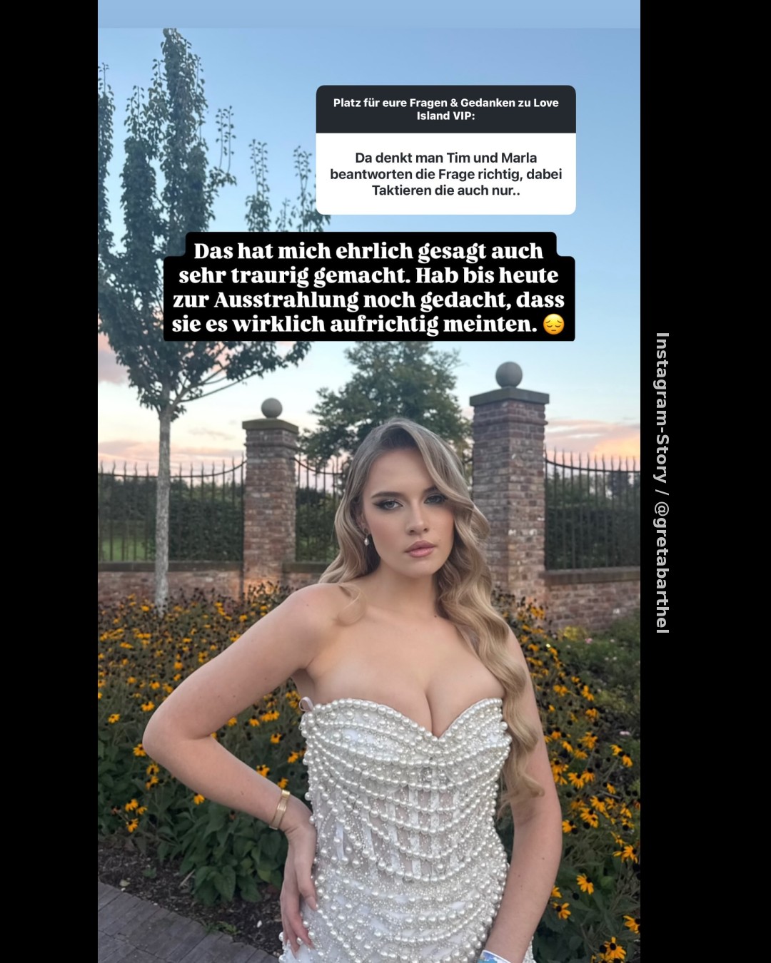 Nach dem Aus bei „Love Island VIP“ zieht Greta Barthel eine gemischte Bilanz
