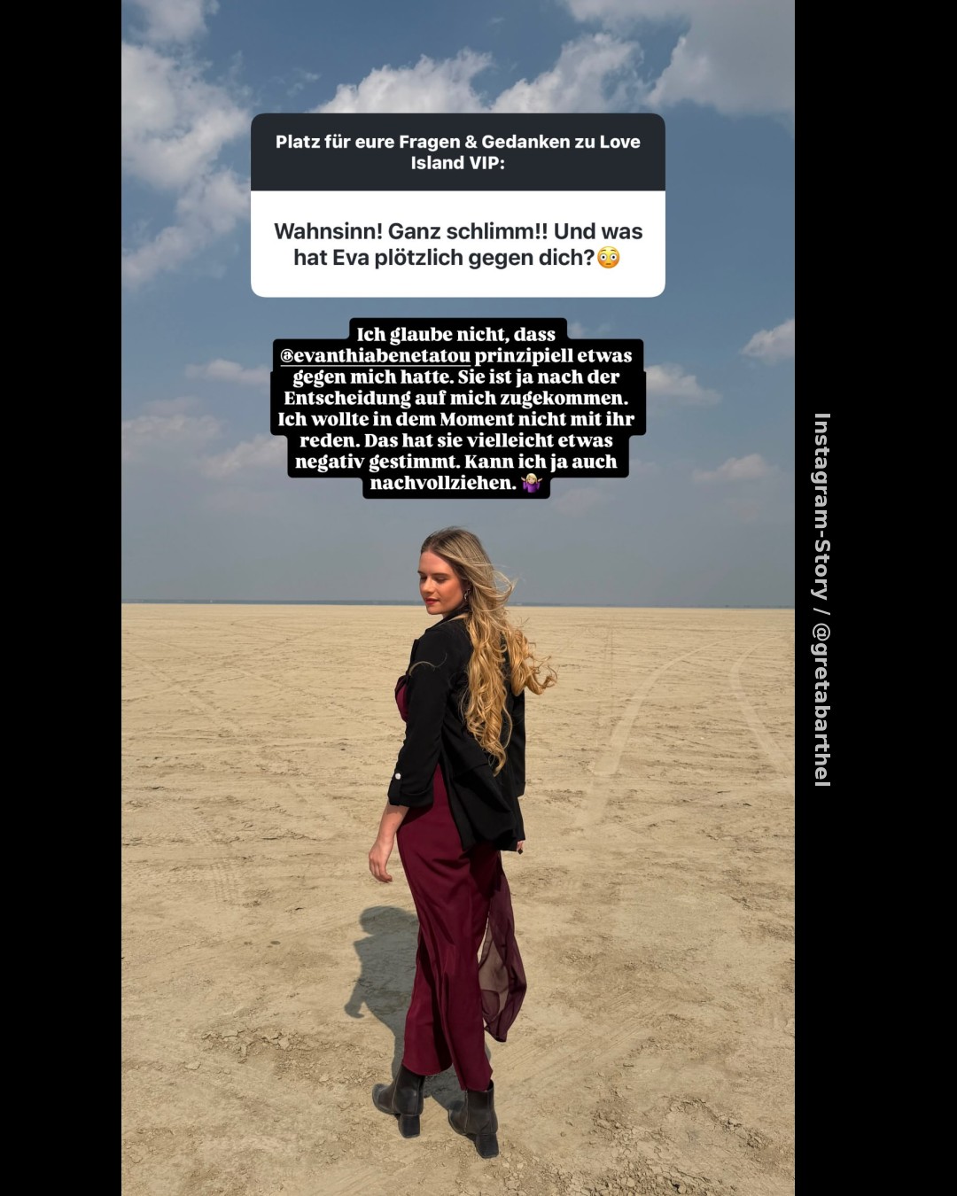 Nach dem Aus bei „Love Island VIP“ zieht Greta Barthel eine gemischte Bilanz