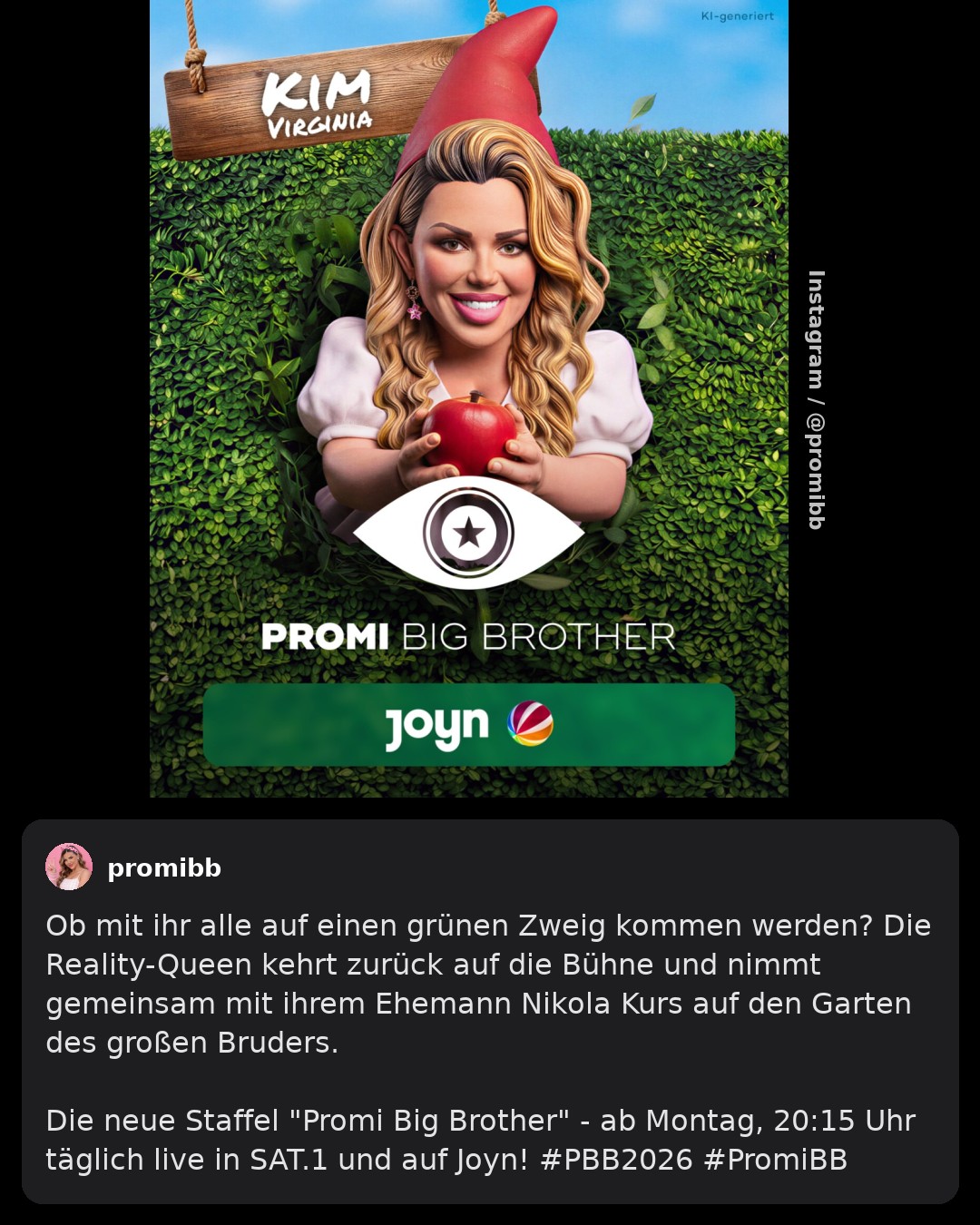 Kim Virginia Grey zieht mit Ehemann Nikola Grey bei "Promi Big Brother" ein