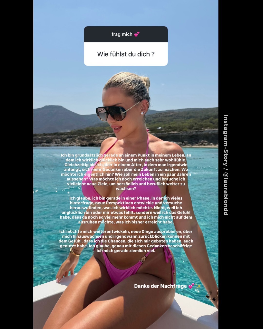 Laura Blond blickt auf ihre AYTO-Zeit zurück – und spricht über ihre Zukunft
