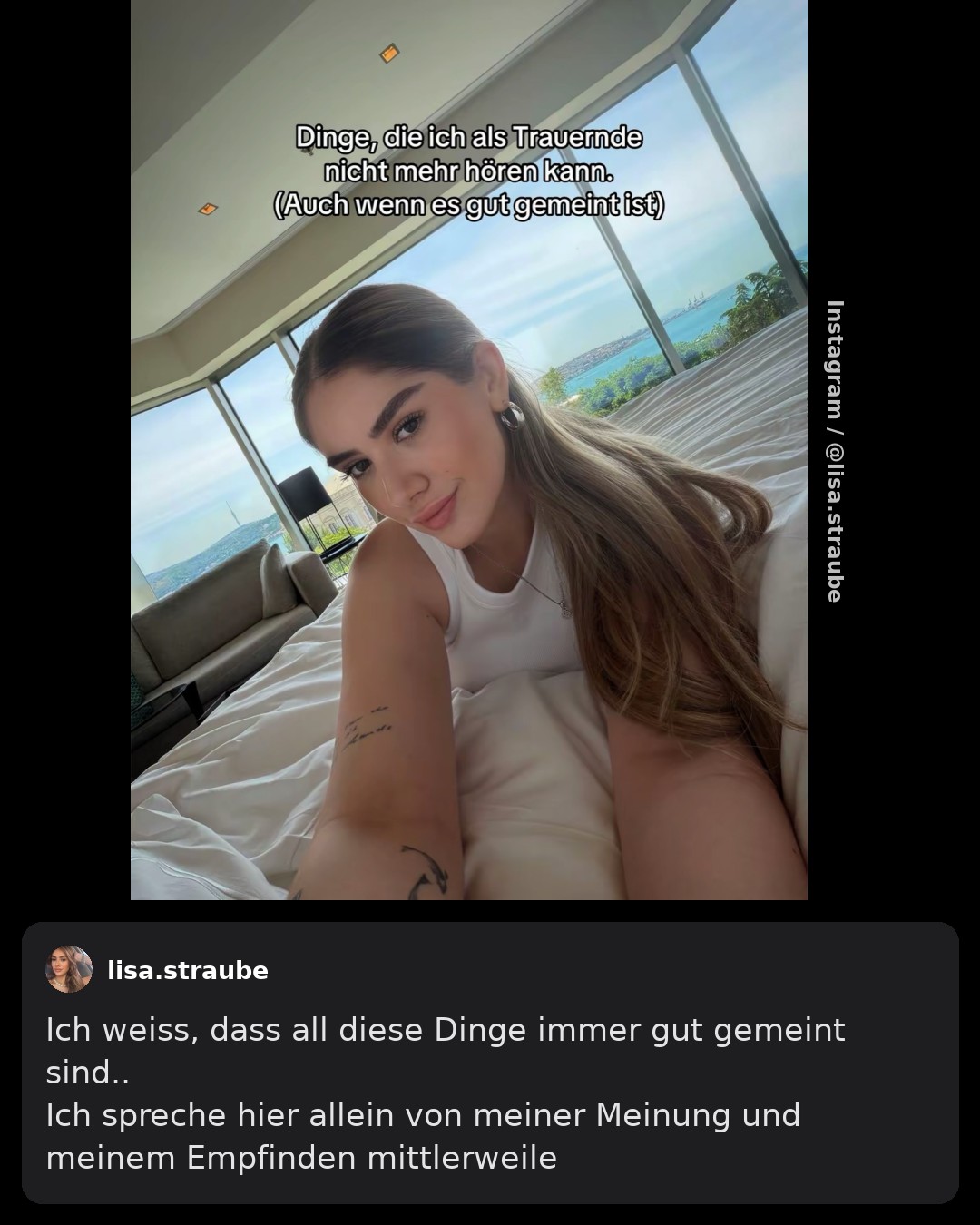 Nach Xavis Tod: Lisa-Marie Straube spricht über verletzende Trostsätze