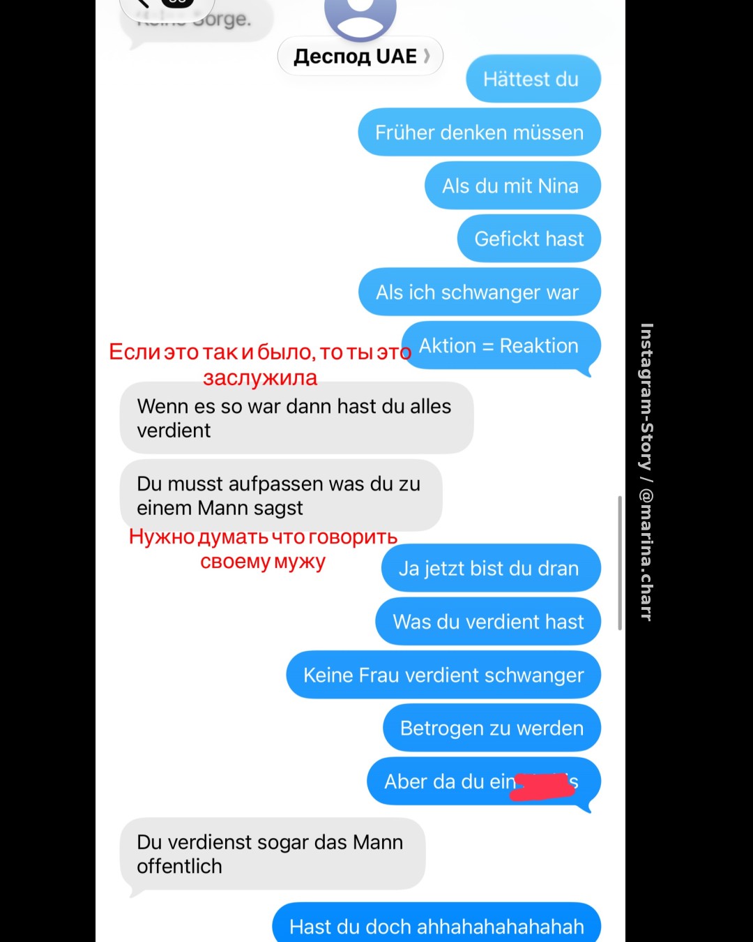 Mahmoud Charr beschuldigt Ehefrau Marina – sie legt mit neuen Enthüllungen nach