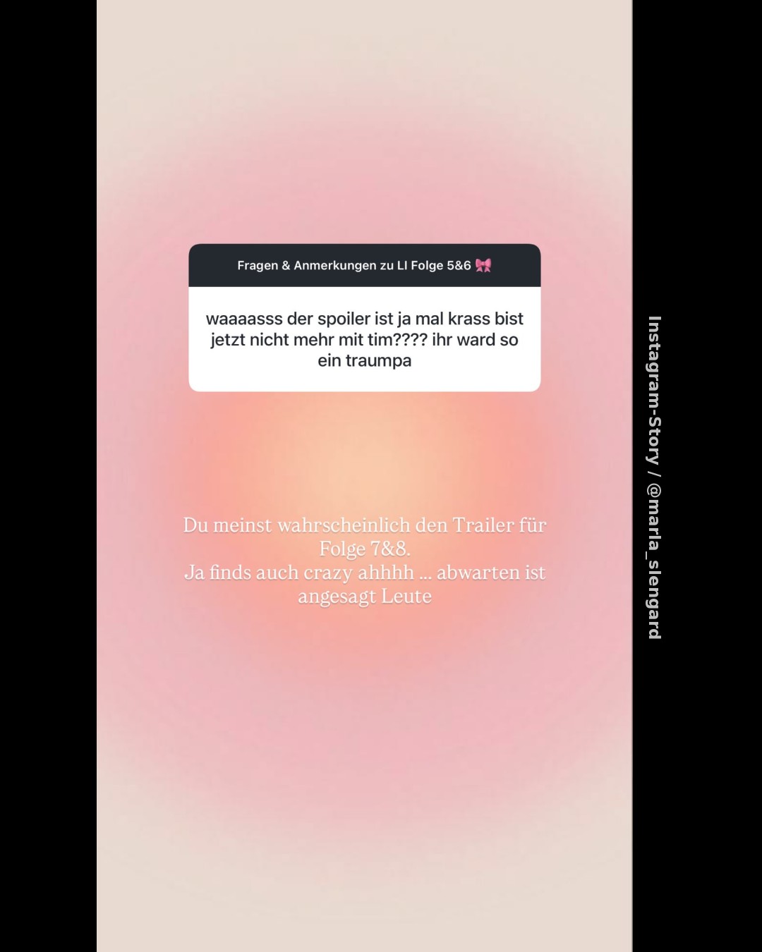 „Love Island VIP“: Marla Slengard spricht über Tim Kühnel, Ängste und fehlende Szenen