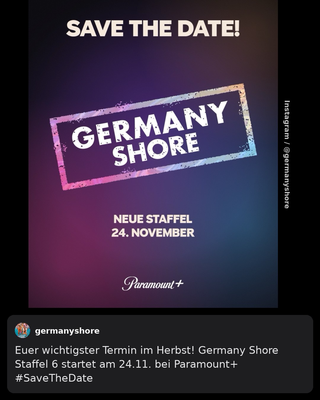 Sechste Staffel von „Germany Shore“ ab dem 24. November bei Paramount+