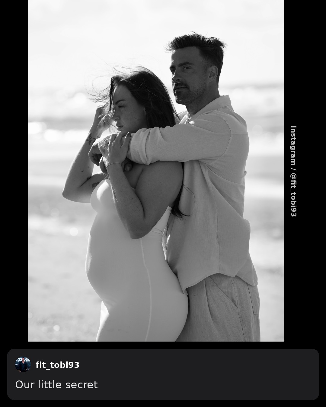 Tobias Wegener erwartet mit seiner Verlobten ein Baby